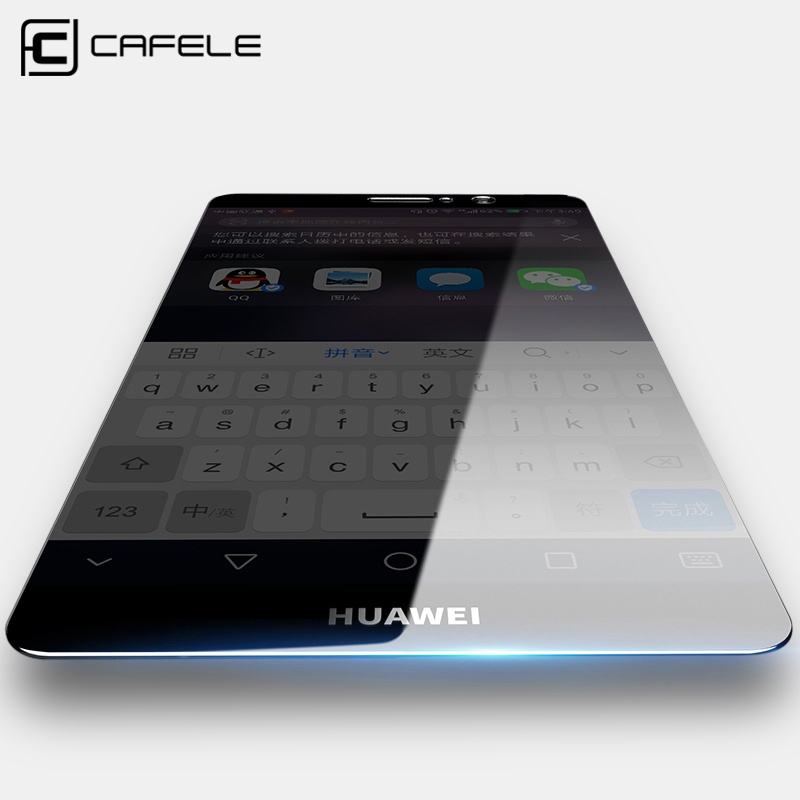 CAFELE HD Clear Screen Protector for huawei mate 9 0.3 mm 2.5D Curved Edge Tempered Glass Protective Film for huawei mate 9