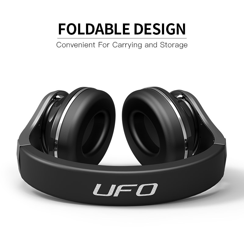 Bluedio original U(UFO) Bluetooth headphones Patented 8 Drivers HiFi Over-Ear wireless headset for Xiaomi with Mic 3D sound