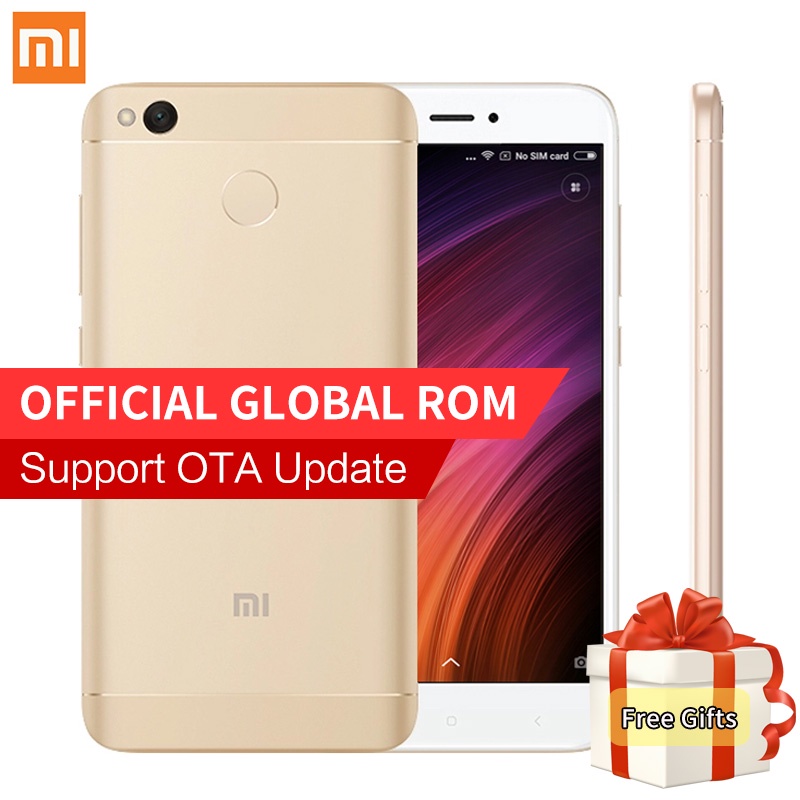 Original Xiaomi Redmi 4X Smartphone 2GB RAM 16GB ROM Snapdragon 435 Octa Core 5.0