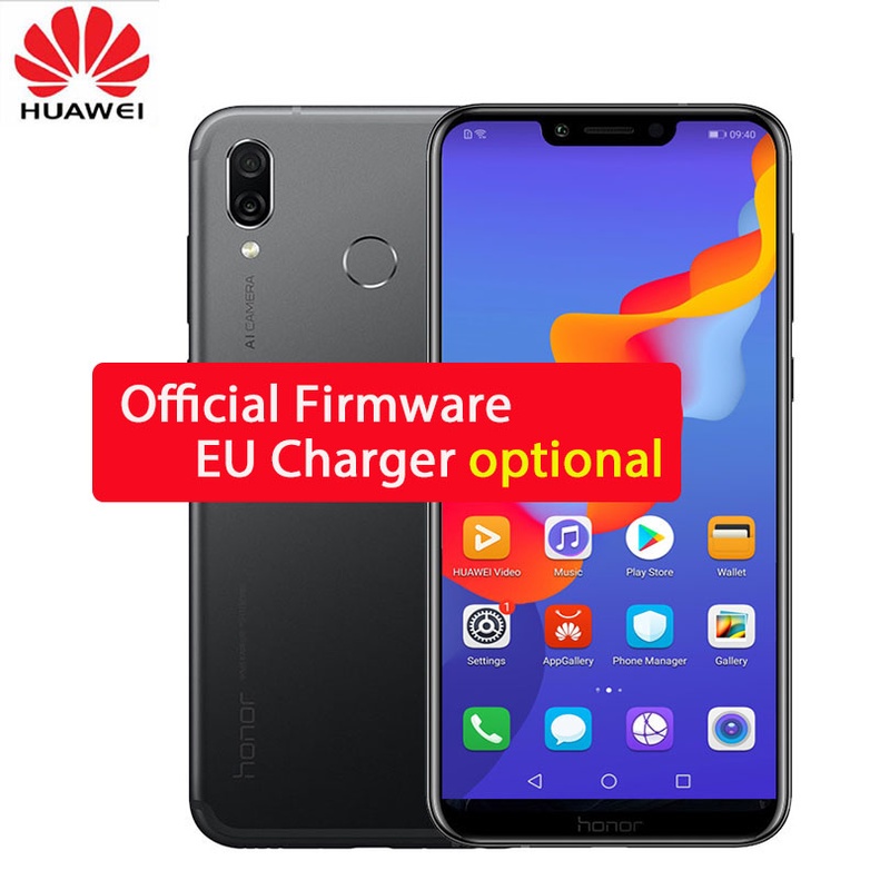 Huawei הכבוד לשחק 4 gb 64 gb 6.3 inch קירין 970 אוקטה Core אנדרואיד 8.1 נייד 2340x1080 מהיר מטען 9 v/2A 16.0MP טביעות אצבע