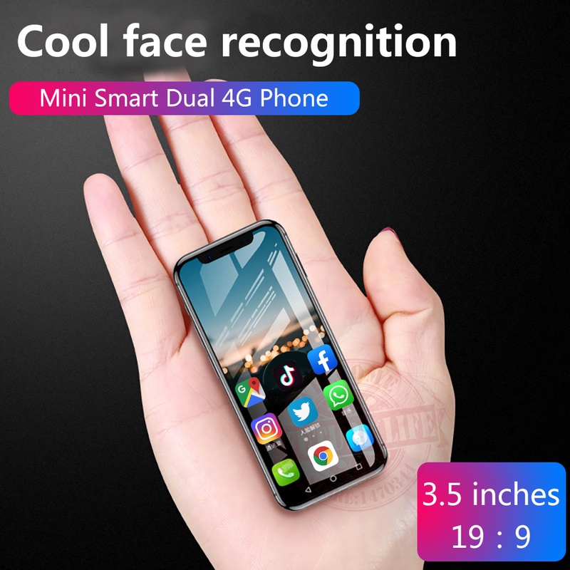Anica K TOUCH I9s 3G+32G Smallest mini dual 4G Ultra thin 3.5 Screen Face ID Dual SIM Dual Standby Android 6.0|MP4 Player| - AliExpress