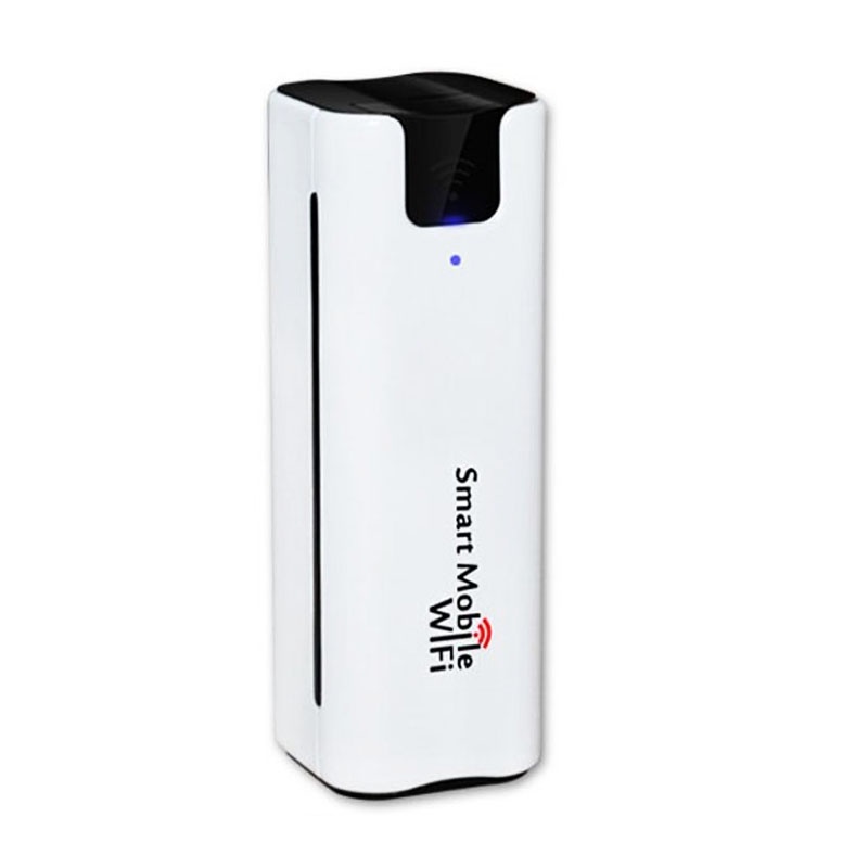 Mobile Portable Mini Wireless 21.6Mbps 3G WiFi Router 5200mAh Power Bank Battary Charger with SIM Card Slot Mifi8s