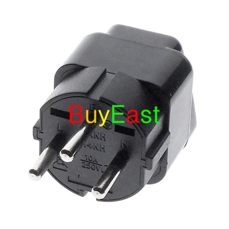 5 x ISRAEL Travel Plug Adapter Universal Outlet Israeli 3 Pin Grounded Plug Adaptor 10A 250V