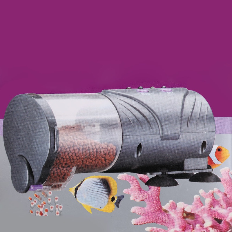 Practical Adjustable Outlet Automatic Fish Feeder Aquarium Tank Auto Food Timer Feeding Dispenser
