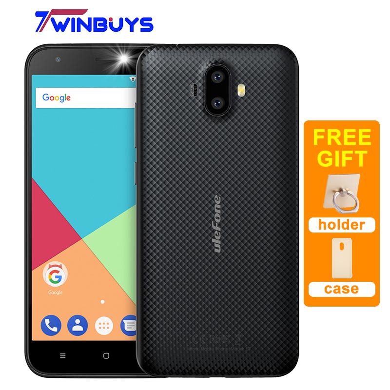 Ulefone S7 Dual Rear Cameras Mobile Phone MTK6580A Quad Core Android 7.0 5.0 inch HD 1GB RAM 8GB ROM 8MP+5MP 3G WCDMA Cellphone