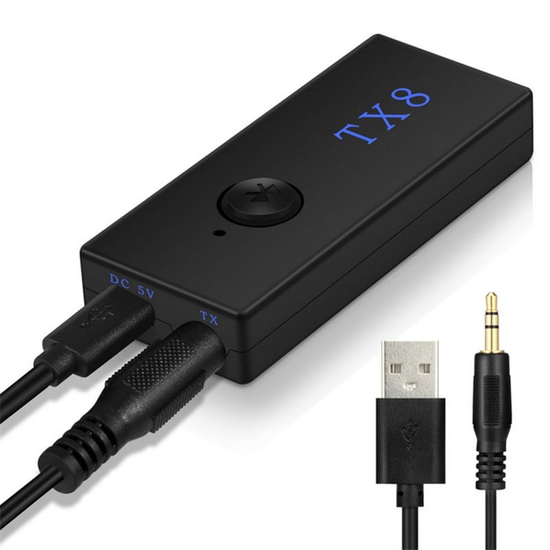 X8 Bluetooth Transmitter Wireless Bluetooth Audio Transmitter RCA 3.5mm Adapter for TV Headphone PC Laptop Tablet MP3 MP4 TV