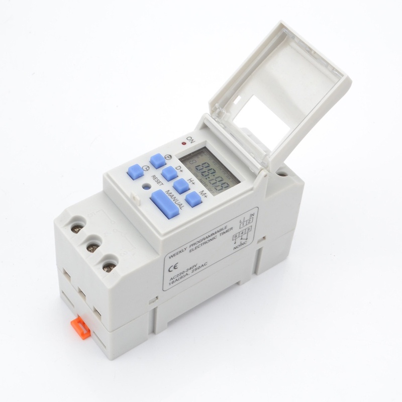 7 ימים לתכנות הדיגיטלי ממסר בקרת 220V 230V 6A 10A 16A 20A 25A 30A אלקטרוני שבועי-בטיימרים מתוך כלים באתר AliExpress