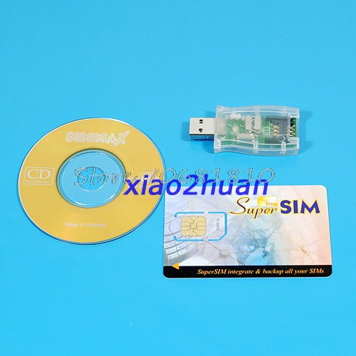 USB 16in1 Sim card Reader Writer Cloner Backup CD #R179T#Drop Shipping