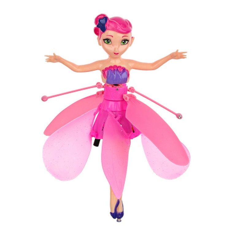 New Fairy Fly Dolls Learning Education Infrared Induction Control Flying Angel Baby Toys For Girls Xmas Gift