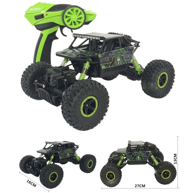 RC Car 4x4 Driving Rock Crawlers Off-Road Car Double Motors Drive Car 2.4G 4CH 4WD Competitive Remote Control Car Model Toys