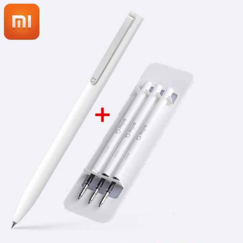 Original Xiaomi Mijia Sign Pen 9.5mm Signing Pen PREMEC Smooth Switzerland Refill MiKuni Japan Ink Add Mijia Pen Black Refill