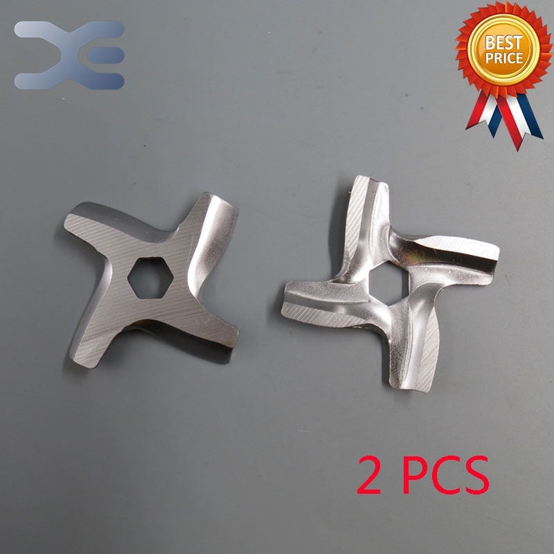 2Per Lot New High Quality Meat Grinder Parts #5 Blade Mincer Knife Fits Moulinex Free Shipping
