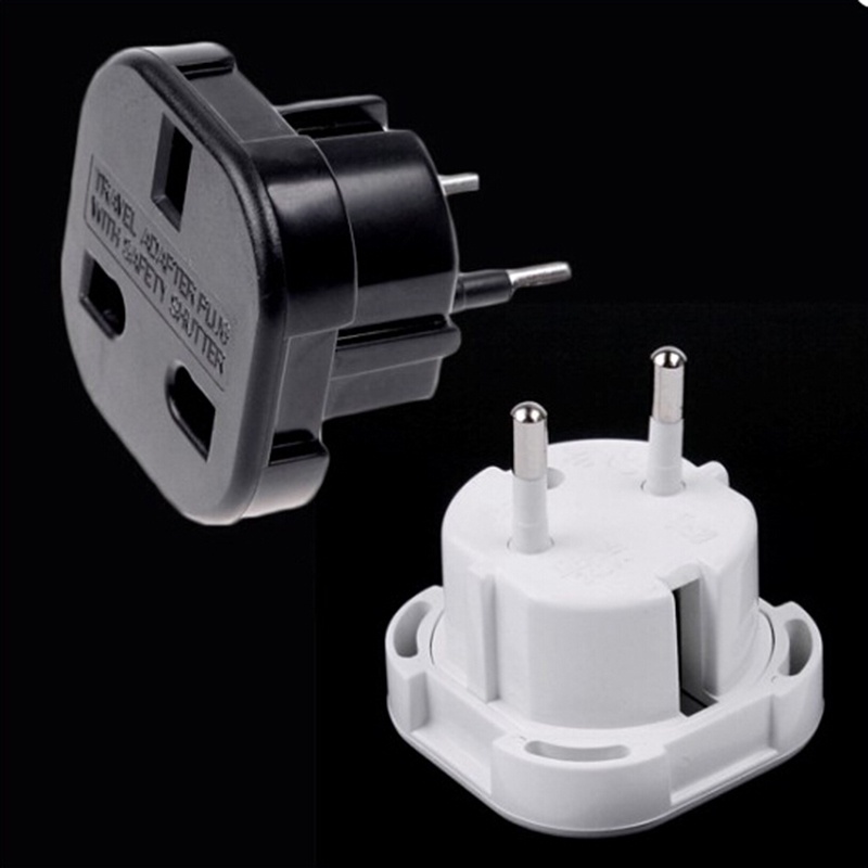 UK TO EU EUROPE EUROPEAN UNiVERSAL TRAVEL CHARGER ADAPTER PLUG CONVERTER 2 PiN Wall Plug Socket