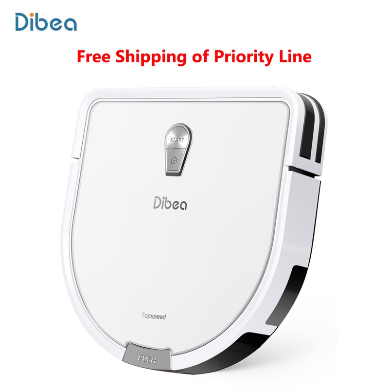 Dibea GT200 1200Pa Suction Smart Gyroscope Robotic Vacuum Cleaner Automatic Intelligent Cleaning Robot APP Control