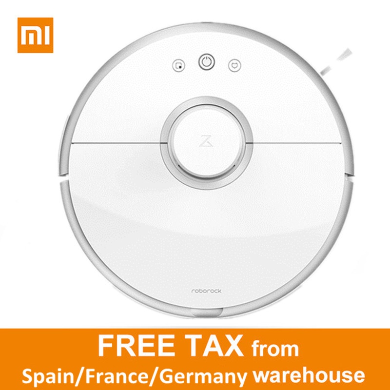 Xiaomi roborock s50/s51 robot vacuum cleaner 2 Wet drag mop Smart Planned with water tank  5200 mAh