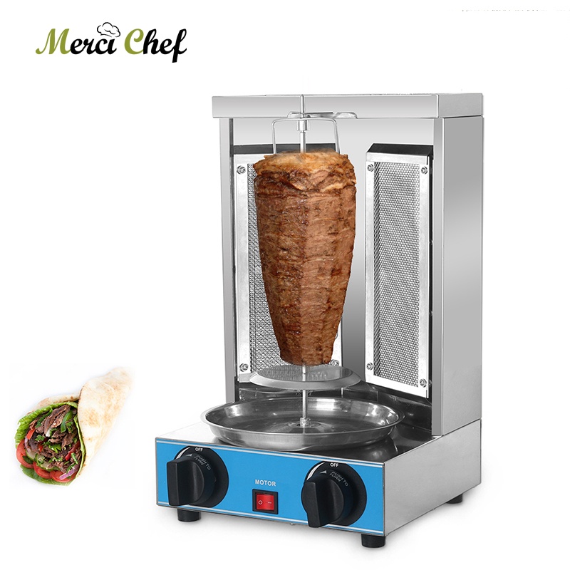 ITOP shawarma Grill Machine, Gas Broiler Machine, Gas Doner kebab Vertical Automatic Rotating BBQ Grill Fast Heating-in Food Processors from Home Appliances on AliExpress