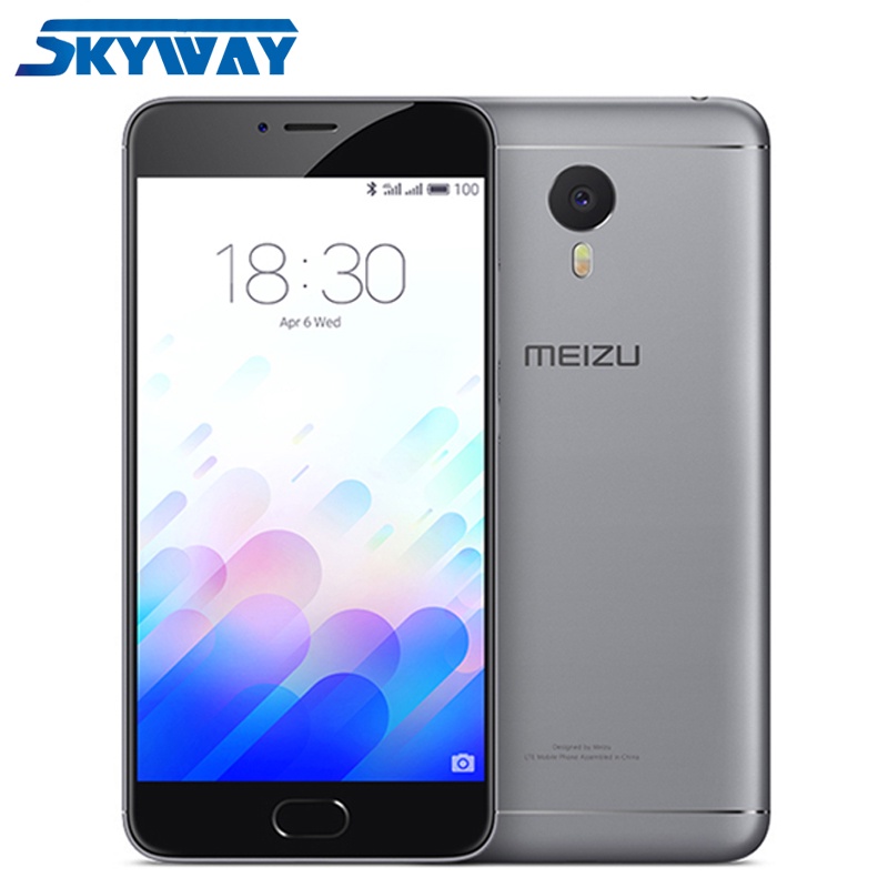 Original Meizu M3 Note Global Version LTE 4G Mobile Phone MTK Helio P10 Octa Core 5.5