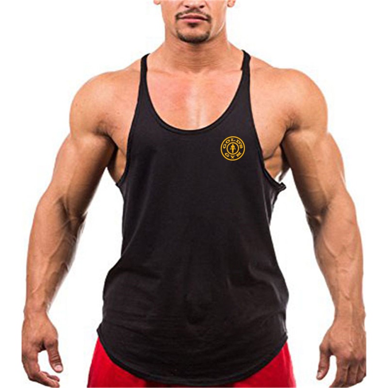 New Bodybuilding Tank Top Men Gyms Stringer Fitness Gyms Shirt Brand Clothing Muscle Workout Cotton Regatas Masculino