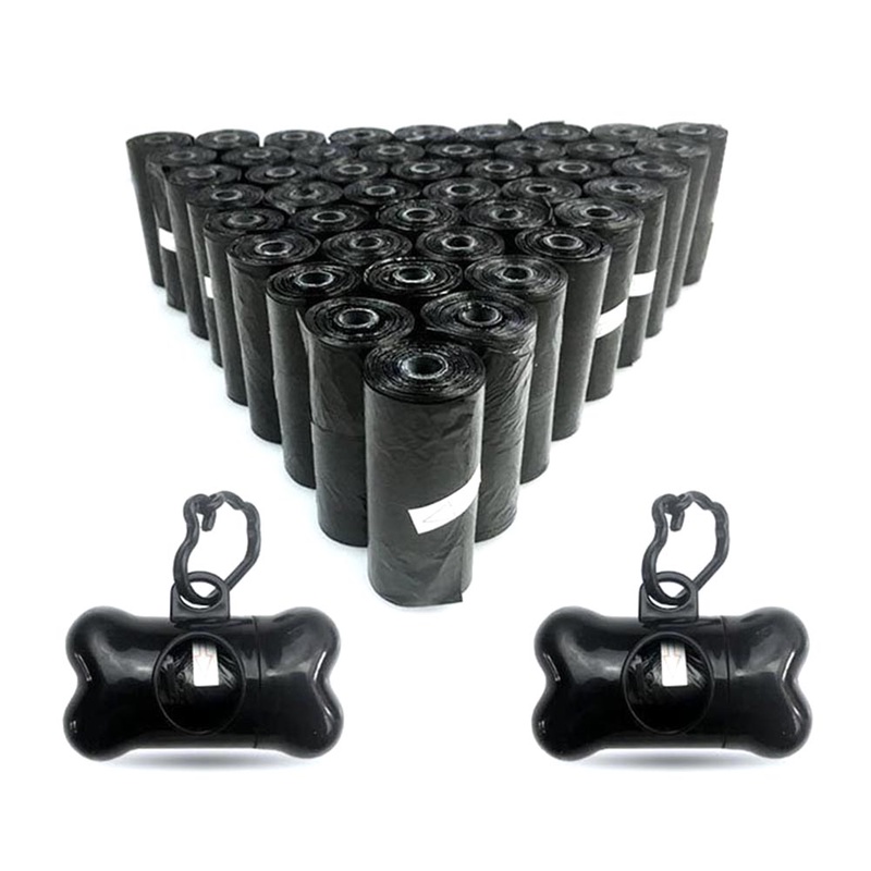 20/42 Rolls Dog Poop Bags With Dispenser Disposable Pet Poo Garbage Bag for Cats Dogs E2S