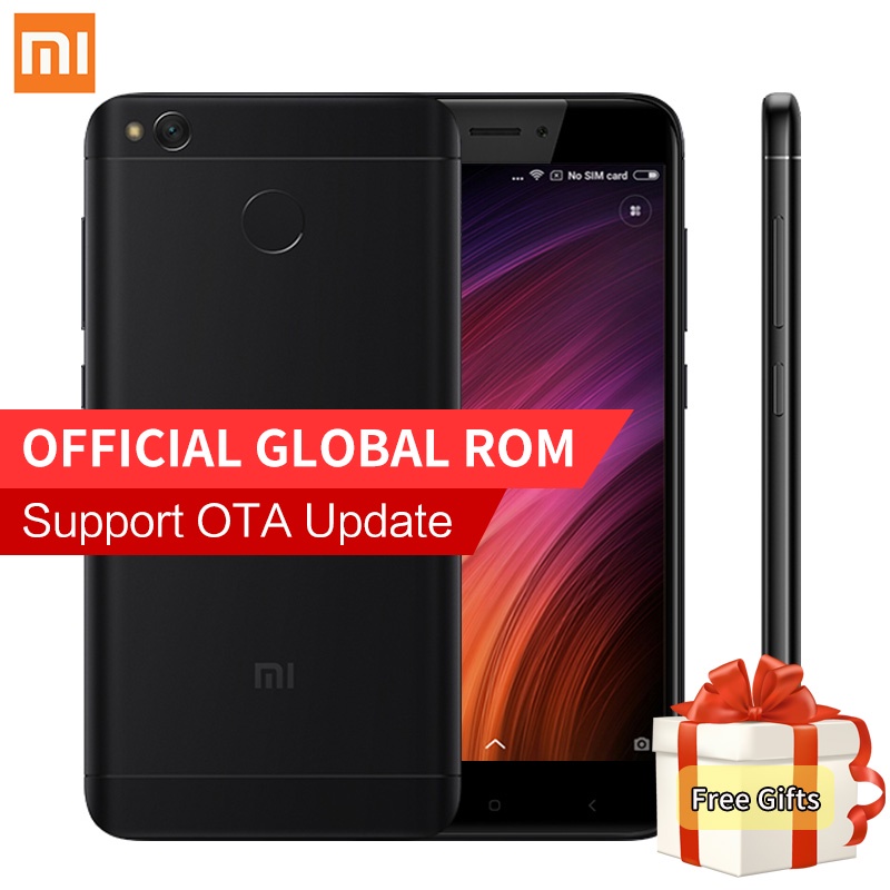 Original Xiaomi Redmi 4X Smartphone 2GB RAM 16GB ROM Snapdragon 435 Octa Core MIUI 8.2 Fingerprint 4G FDD LTE 13.0MP Redmi4X 4 X