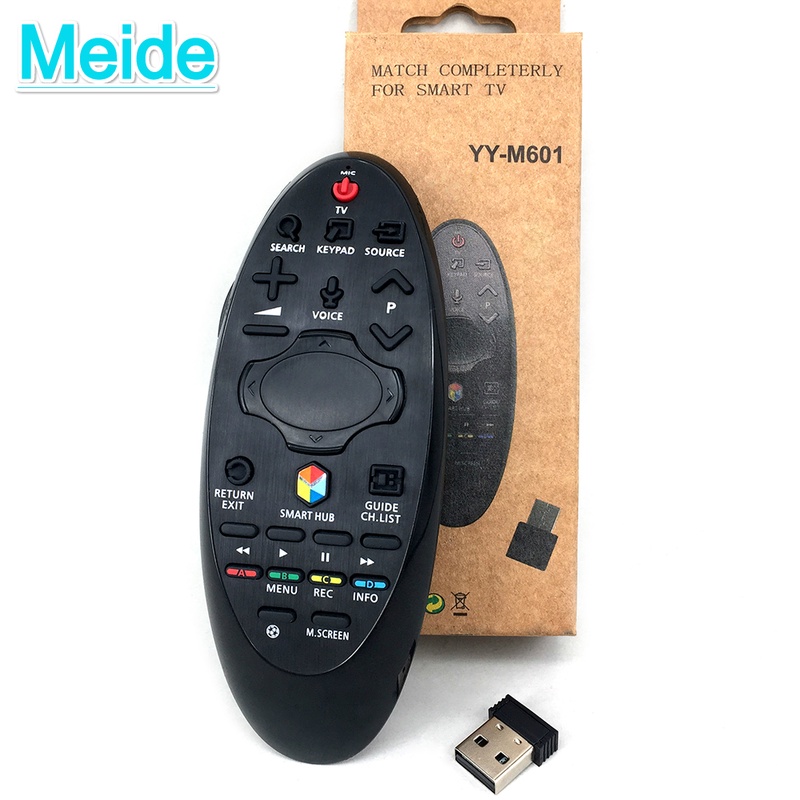 New [replacement] YY-M601 Vioce Touch Remote Control SUITABLE FOR Samsung Smart TV BN59-01185B Controller With USB RF Dongle