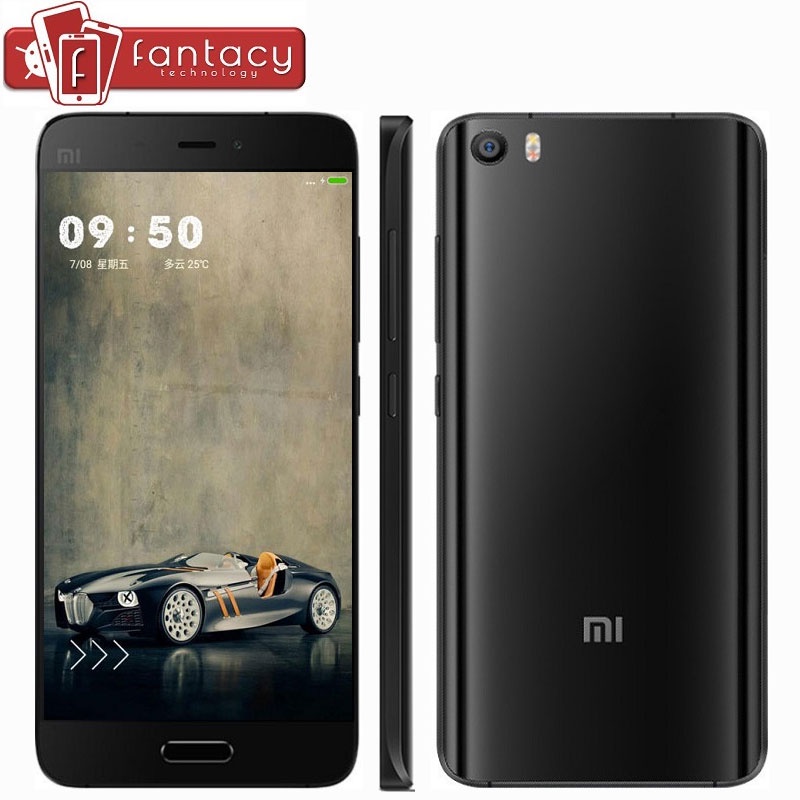 Original Xiaomi Mi5 Snapdragon 820 3GB RAM 32GB ROM Quad Core NFC Fingerprint ID FDD LTE 4G 16.0MP 5.15 
