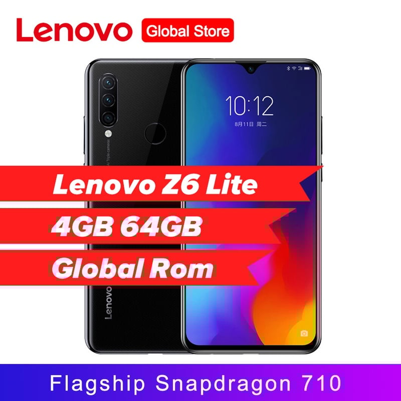 הגלובלי ROM Lenovo Z6 לייט 4 GB 64 GB Snapdragon 710 אוקטה Core לשלושה חזרה מצלמות 6.3 אינץ 19.5: 9 מים Drop 4050 mAh Smartphone-בטלפונים ניידים מתוך טלפונים סלולריים ותקשורת באתר AliExpress.com | Alibaba Group