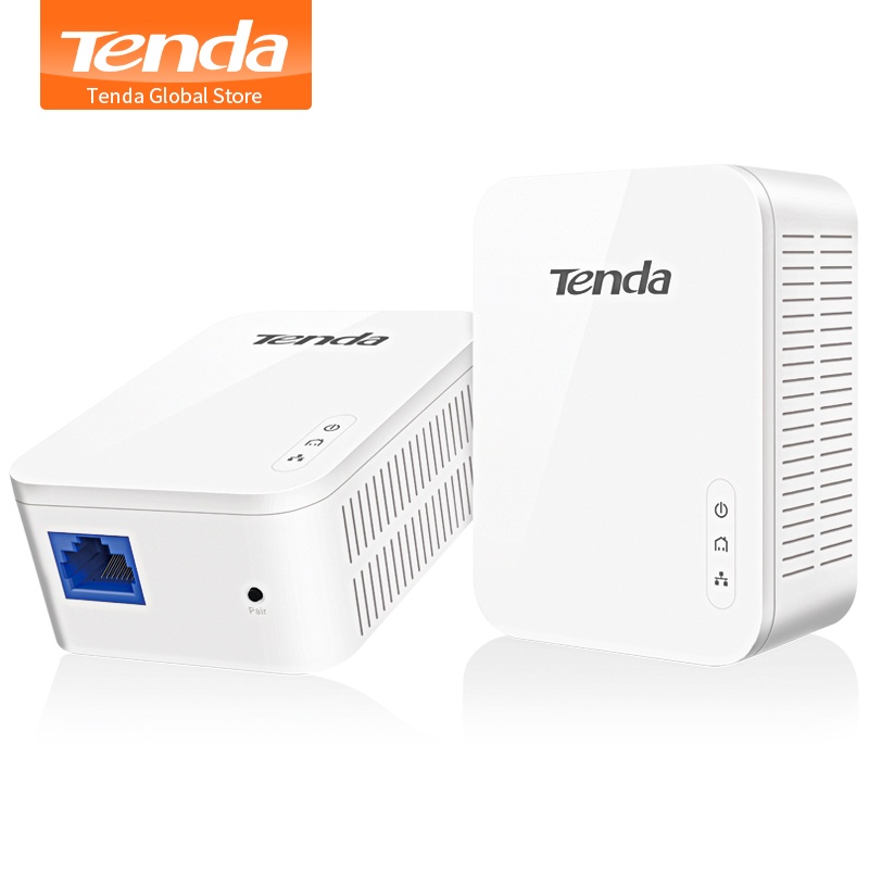 1Pair Tenda PH3 1000Mbps Powerline Network Adapter, AV1000 Ethernet PLC Adapter,High Compatible with IPTV, Homeplug AV2