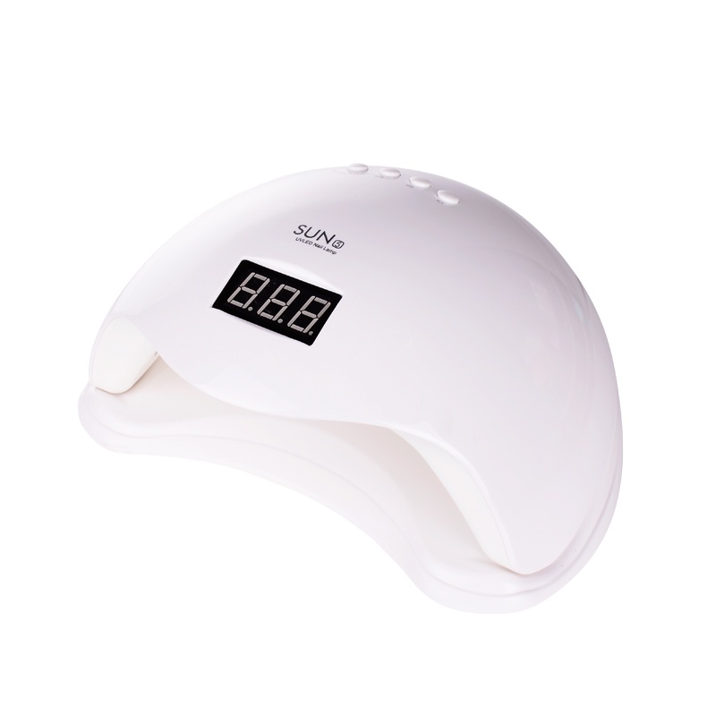 LANGOA SUN5 48W Dual UV LED Nail Lamp Nail Dryer Gel Polish Curing Light with Bottom 10s/30s/60s Timer LCD display