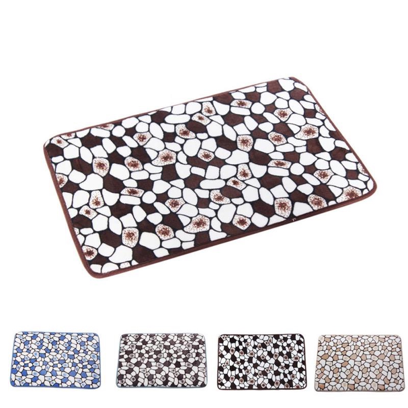 Mosunx Business Memory Foam Mat Bath Rug Shower Non-slip Floor Carpet