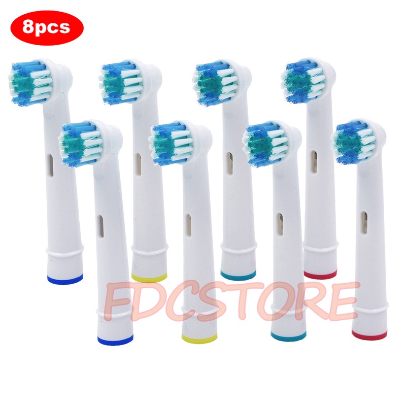8x Replacement Brush Heads For Oral B Electric Toothbrush Fit Advance Power/Pro Health/Triumph/3D Excel/Vitality Precision Clean|brush head|replacement brush headsprecision clean - AliExpress