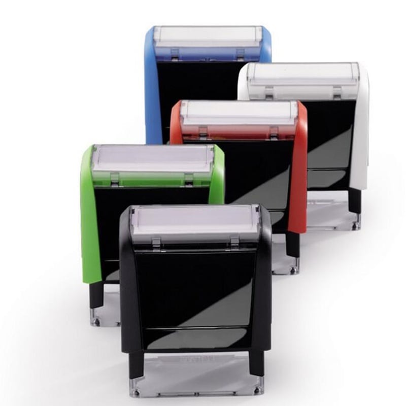 Bbloop Customizable Self-inking, Personalized, Rectangular, Laser Engraved Rubber Stamp - Stamps - AliExpress