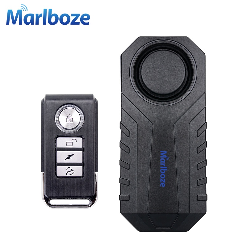 Marlboze עמיד למים שלט רחוק אופני אופנוע חשמלי רכב רכב אבטחה אנטי איבד להזכיר רטט אזעקת חיישן|sensor sensor|sensor alarmsensor vibration - AliExpress