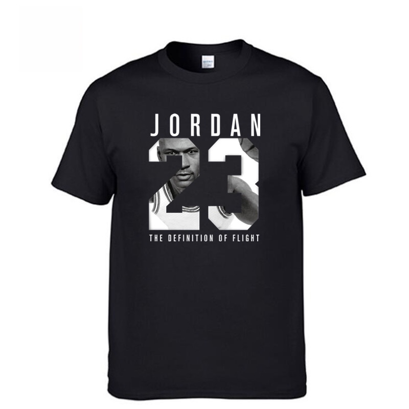 2018 Brand JORDAN 23 jump Men Women Hip Hop Tshirt summer100% Cotton Loose Print Mens Order Summer Casual Short Sleeve Tops