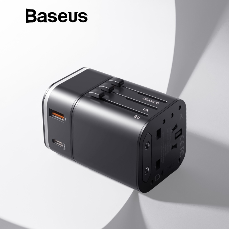 Baseus 18W Travel EU USB Charger Support Quick Charge 3.0 for Samsung Phone Charger PD 3.0 Charger for iPhone Chargeur USB