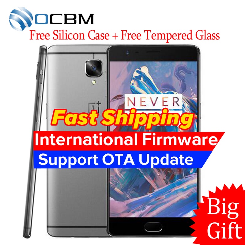 Original Oneplus 3 Three A3000 6GB RAM 64GB ROM Snapdragon 820 Quad Core 5.5