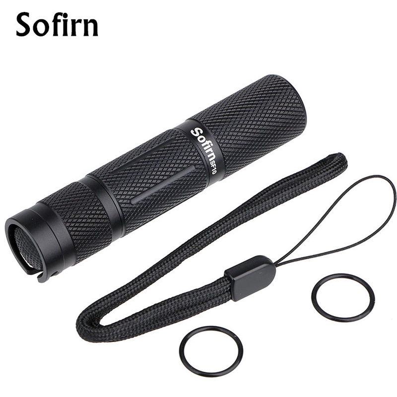 Sofirn SF10 Portable LED Flashlight 14500 Mini flash light AA EDC Pocket Light Torch Lamp Cree XPG2 420lm 5 mode Lanterna tatica