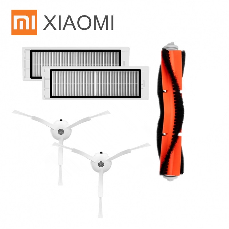 Suitable for Xiaomi Robot Vacuum Cleaner roborock Spare Parts Kits Side Brushes HEPA Filter Roller brush replacement
