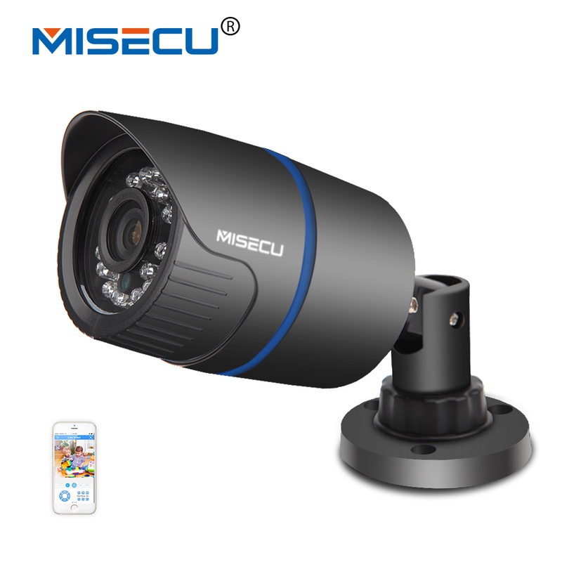 MISECU 2.8mm wide IP Camera 1080P 960P 720P ONVIF P2P Motion Detection RTSP email alert XMEye 48V POE Surveillance CCTV Outdoor