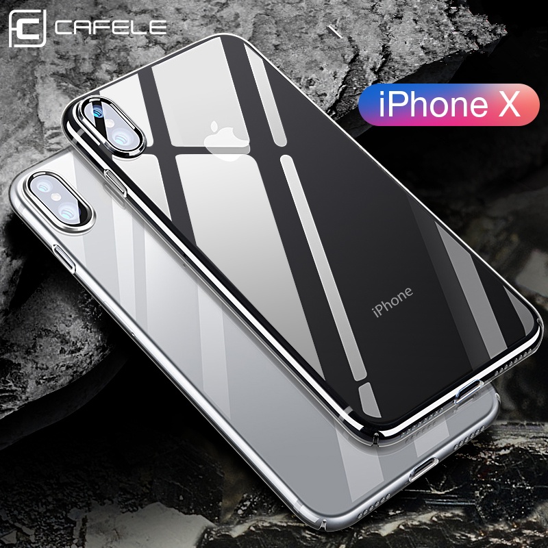 CAFELE Transparent Phone Case for iPhone X 10 XR XS MAX Cover Ultra Thin Soft TPU Cover for iPhone XR X XSMAX Silicone Case