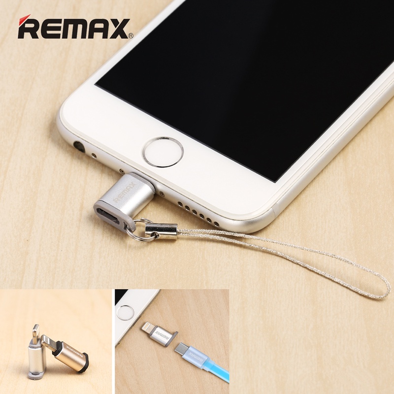 2016 Remax Android Micro USB to Light 8 Pin Connector Adapter Converter USB Data Sync 3.0A Charging Cable for iphone 6s 5s ipad