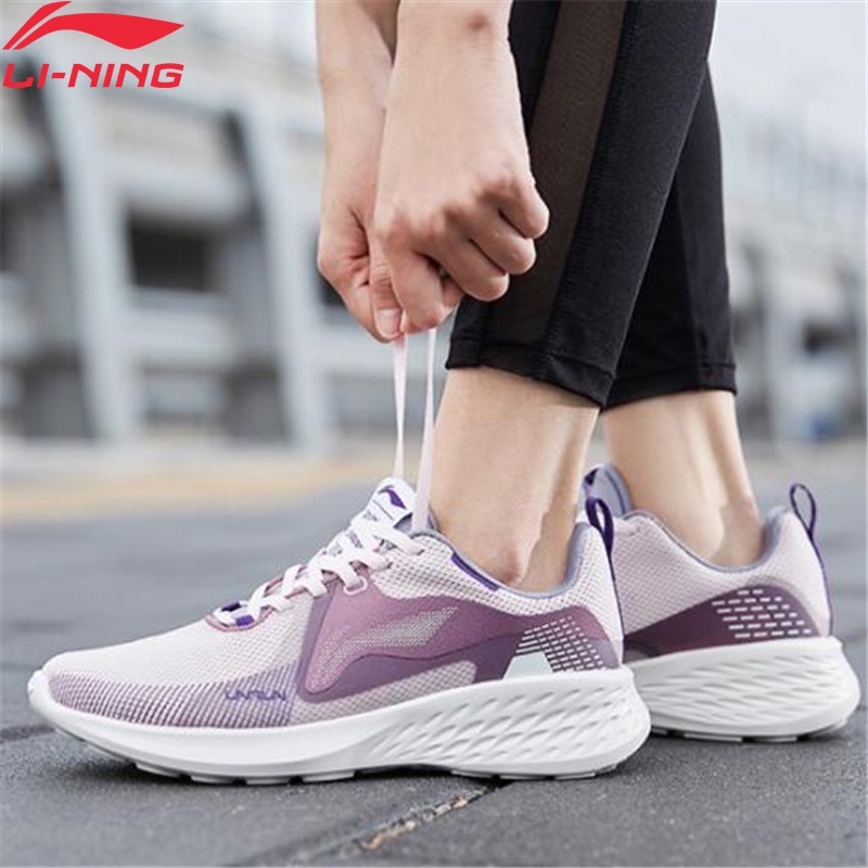 Li Ning Women SOFT ELEMENT Cushion Running Shoes Light Weight Comfort LiNing li ning Fitness Sport Shoes Sneakers ARHQ026 XYP969|Running Shoes| - AliExpress