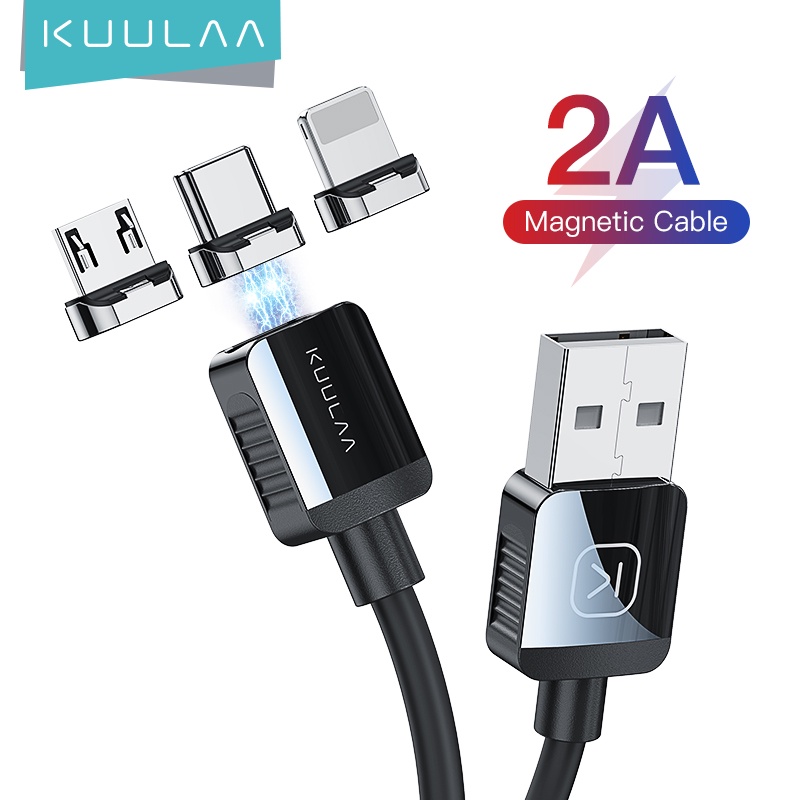 KUULAA Magnetic Charger Cable USB Type C Cord Micro USB C Cable For iPhone Xiaomi Samsung Magnet Phone Charging Cord USBC Wire|Mobile Phone Cables| - AliExpress