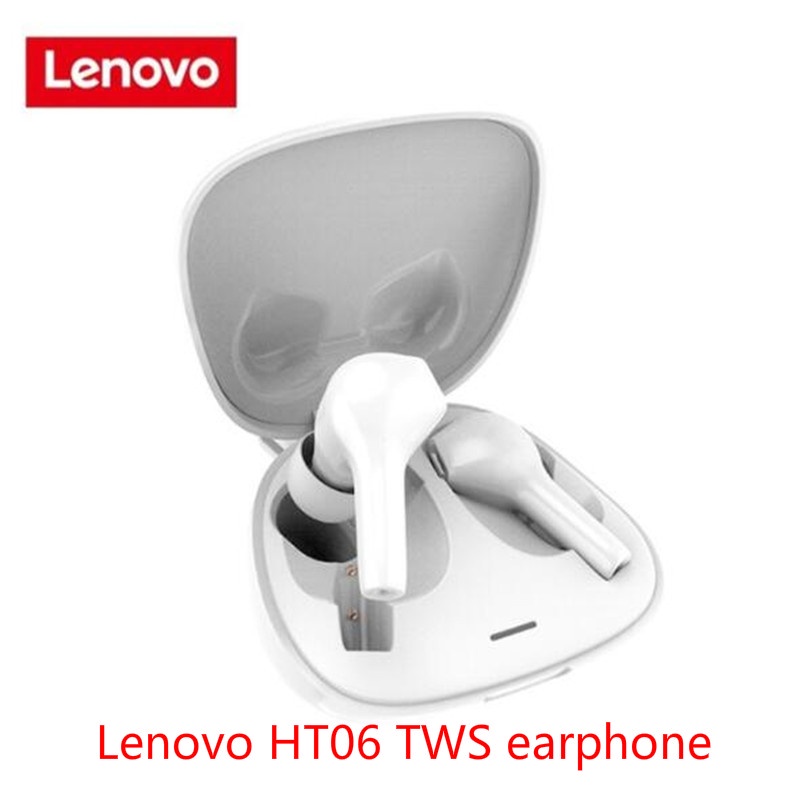 Original Lenovo HT06 TWS 5.0 Bertone Chip Bluetooth 5.0 Earphones Dual MIC Noise Reduction Wireless Earbuds Waterproof|Bluetooth Earphones & Headphones| - AliExpress