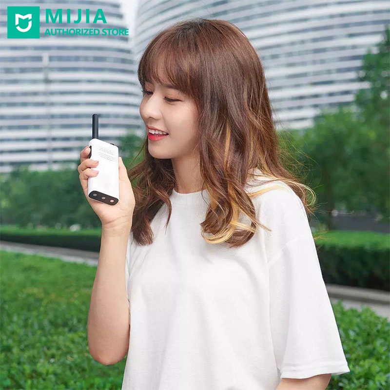 2020 Xiaomi youpin Lite smart walkie talkie 1 5 km call usb charging 16 channel interference long standby|Walkie Talkie| - AliExpress