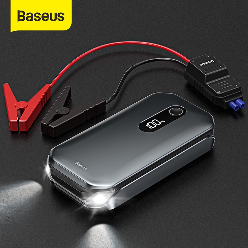 Baseus 1000A Car Jump Starter Power Bank 12000mAh Portable Battery Station For 3.5L/6L Car Emergency Booster Starting Device|Jump Starter| - AliExpress