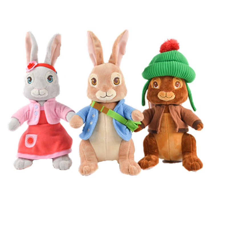 13/30/45cm New Petering Lily Ben Rabbit Plush Toys Cartoon Animal Soft Stuffed Dolls For Kid Birthday Christmas Gift|Stuffed & Plush Animals| - AliExpress