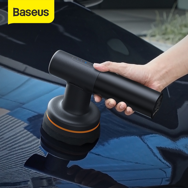 Baseus Car Polishing Machine Electric Wireless Polisher 3800rpm Adjustable Speed Auto Waxing Tools Accessories|Automotive Polishing Machine| - AliExpress
