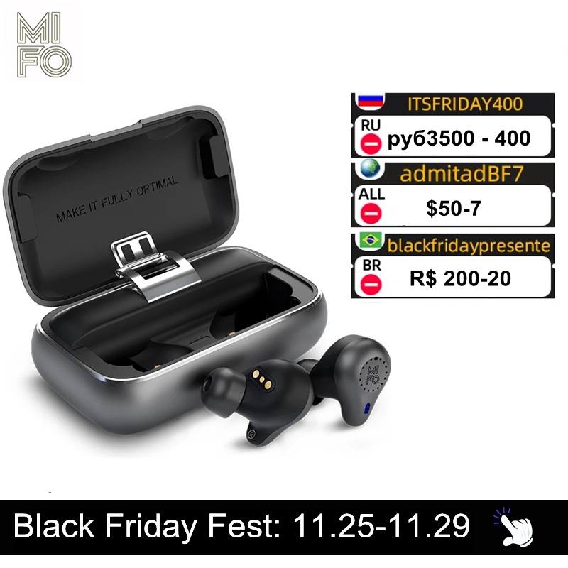 Mifo O5 Pro Bluetooth 5.2 Tws aptx True Wireless Earbuds Balanced Bluetooth Earphones CVC 8.0 Noise Reduction 10H Play Time|Bluetooth Earphones & Headphones| - AliExpress