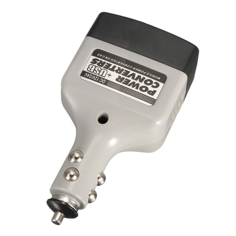 DC 12/24V כדי AC 220V/USB 6V רכב כוח מהפך מתאם מצית אוטומטי מטען לרכב ממיר עם USB ממשק|Converters & Inverters| - AliExpress